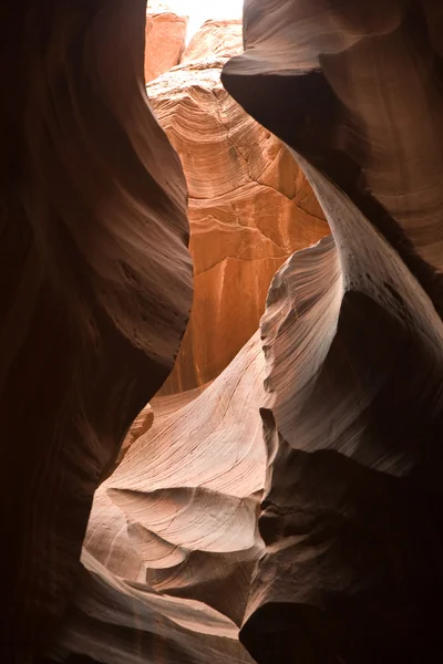 砂岩形成的羚羊谷 — 图库照片