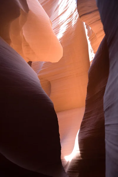 Zandsteen formatie in antelope canyon — Stockfoto