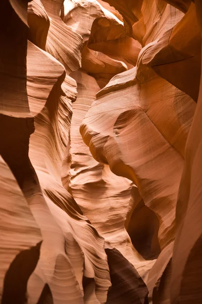 Antelopes Canyon near page, the world famoust slot canyon — Stock Photo, Image