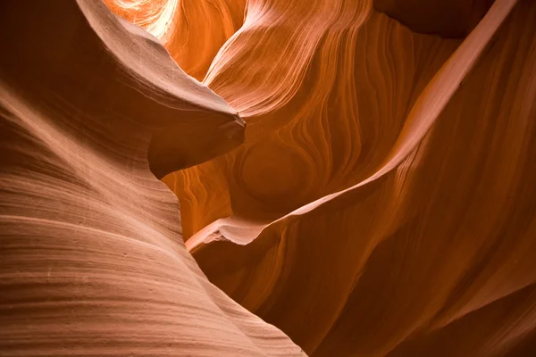 砂岩形成的羚羊谷 — 图库照片