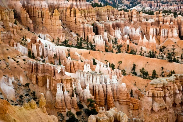 A bryce Canyon hoodoo egyedi és színes sziklaalakzatok — Stock Fotó