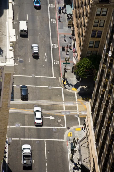 街と都市建築のサンフランシスコのスカイライン — ストック写真