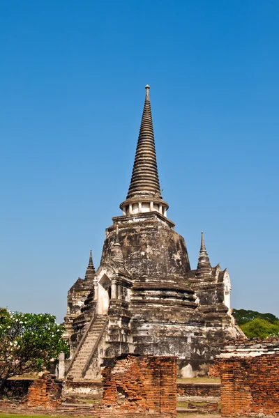 Διάσημος ναός περιοχή wat phra si sanphet — Φωτογραφία Αρχείου