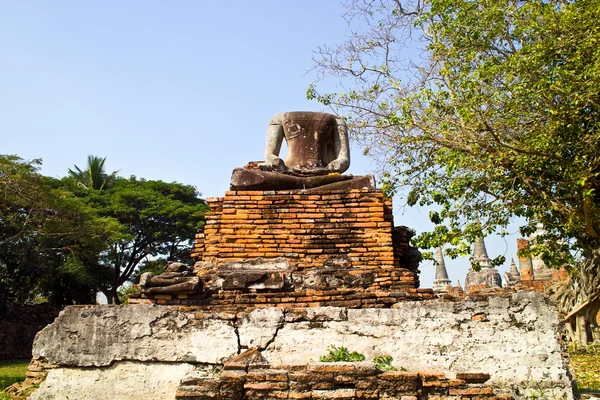 Famous temple area Wat Phra Si Sanphet — Stock Photo, Image