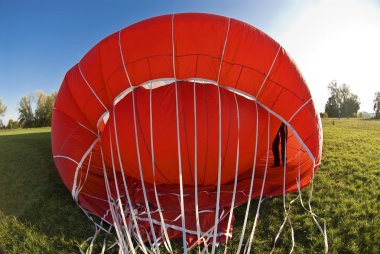 bir sıcak hava balonu jeneratörü