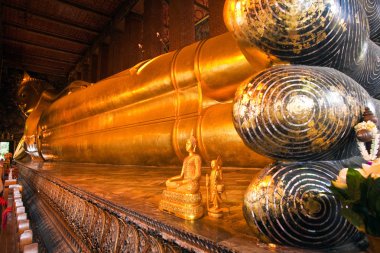 wat pho, Tayland ın dev Buda uzanmış