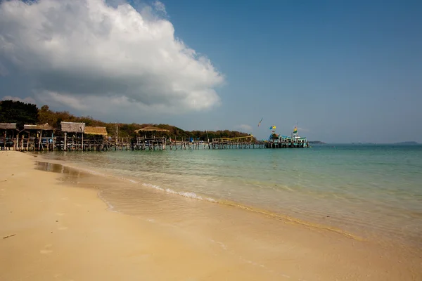 Gyönyörű tengerpart a sziget koh samet — Stock Fotó