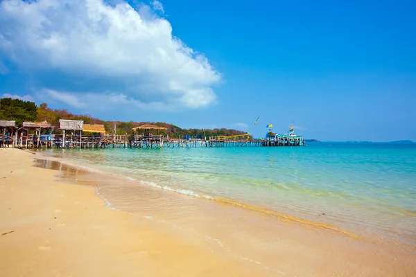 Bela praia na ilha de Koh Samet — Fotografia de Stock