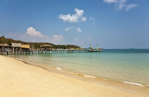 Bela praia na ilha de Koh Samet — Fotografia de Stock