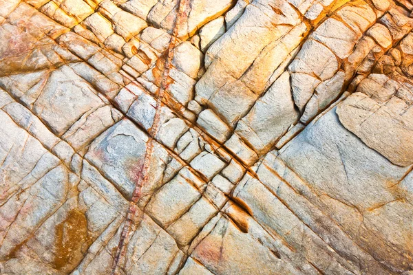 石の海岸の美しいパターン — ストック写真