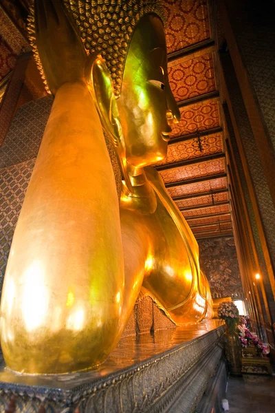 Obří Buddhou wat pho, Thajsko — Stock fotografie