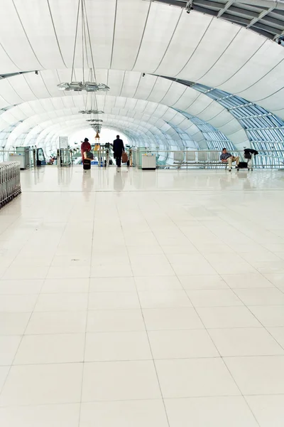 stock image Departure Gate and hall in the new Airport Suvarnabhumi in Bangk