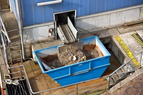 Container voor industriële resten — Stockfoto
