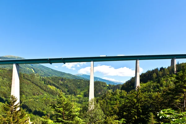 Ponte Europa sull'autostrada del Brennero — Foto Stock