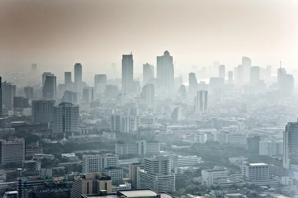 Zobacz panoramę Bangkoku — Zdjęcie stockowe
