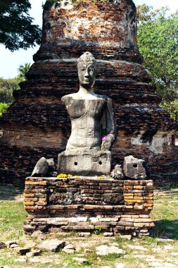 ünlü tapınak alanı wat phra si sanphet