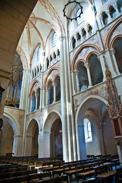 Famous gothic dome in Limburg from inside — Stock Photo, Image