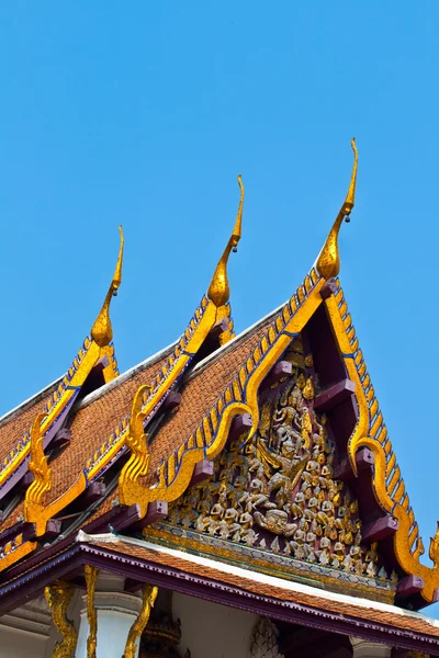Techo del monasterio Wat Na Phramane en Ajutthaya — Foto de Stock