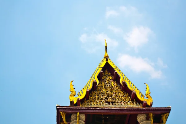 Tetto del monastero Wat Na Phramane in Ajutthaya — Foto Stock