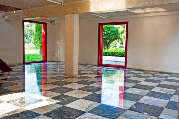 Типичные тайские дома во дворце Банг Па Ин
