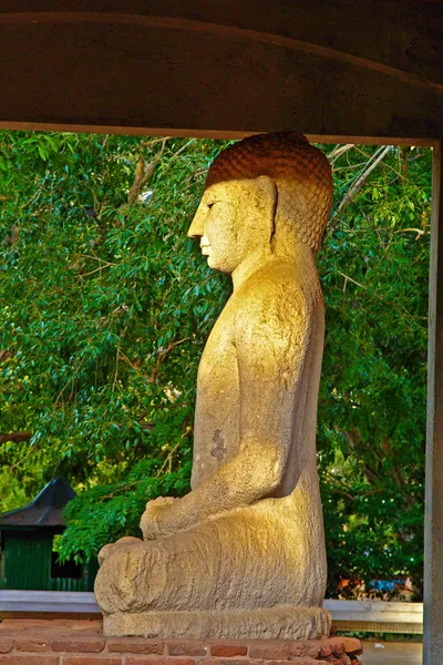 Samadhi buddah standbeeld, mediteren buddah — Stockfoto