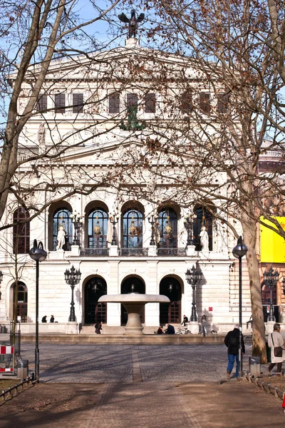 Famosa Ópera em Frankfurt — Fotografia de Stock