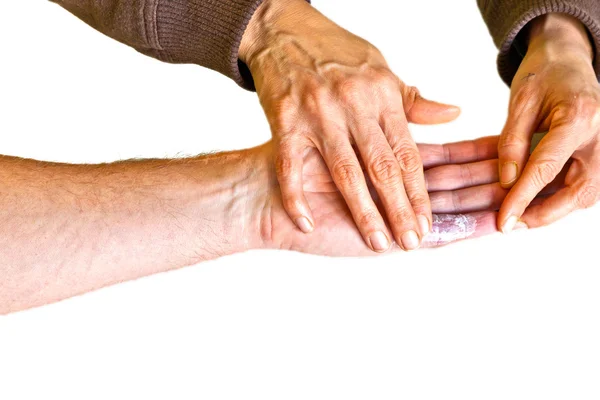 Fisioterapia della mano — Foto Stock