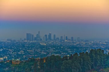 Los Angeles 'ta günbatımı