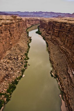 Mable Canyon, Colorado, seen from old Navajo Bridge clipart