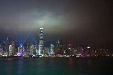 Hong kong ünlü lazer harber show gördün mü kowloon