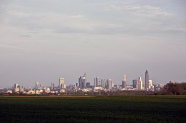 frankfurt manzarası için dönüm üzerinde göster