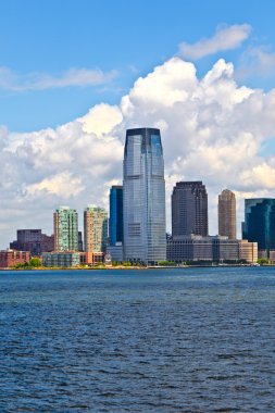 New york city panorama hudson boyunca manhattan skyline ile