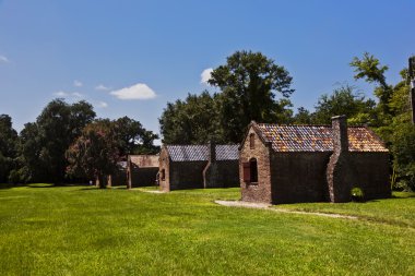 eski köle kulübelerin Güney carolina çiftlik