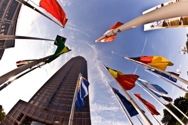 Messeturm: - fair frankfurt Kulesi
