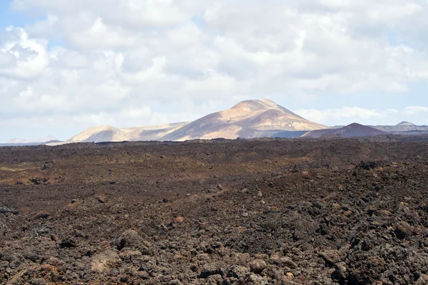 Vulkaniskt landskap — Stockfoto