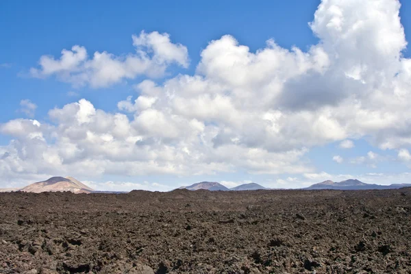 Vulkaniskt landskap — Stockfoto