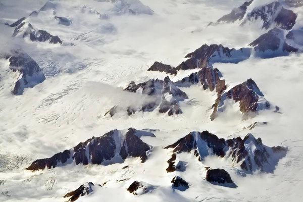 南极的鸟瞰图 — 图库照片