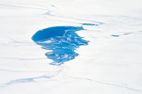 Flygfoto över Antarktis — Stockfoto