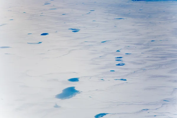 Aerial view of the antarctica — Zdjęcie stockowe