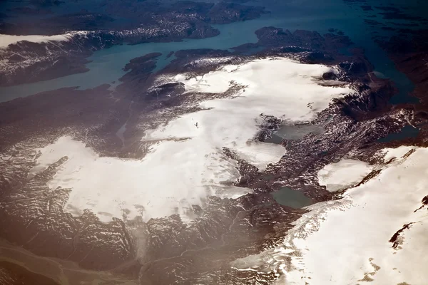 Αεροφωτογραφία του την Ανταρκτική — Φωτογραφία Αρχείου