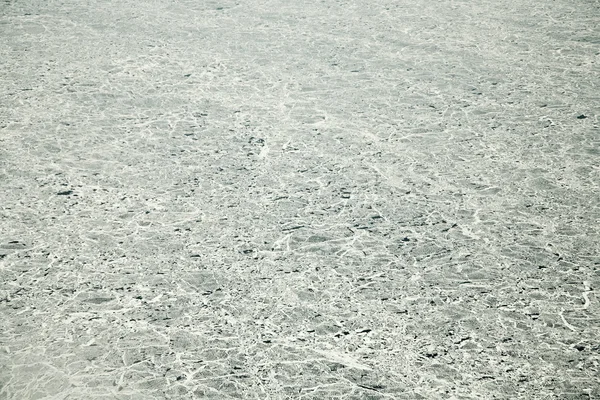 Veduta degli uccelli dal piano ai ghiacciai e flussi di ghiaccio della a — Foto Stock