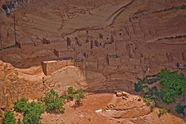 Arizona, ruinas de Anasazi, Monumento Nacional Canyon de Chelly — Foto de Stock