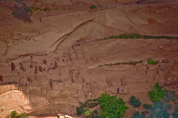 Arizona, ruiny anasazi, canyon de chelly national monument — Zdjęcie stockowe