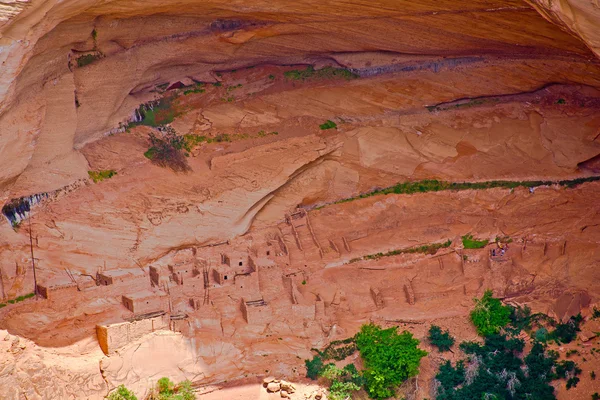 Arizona, ruinas de Anasazi, Monumento Nacional Canyon de Chelly —  Fotos de Stock