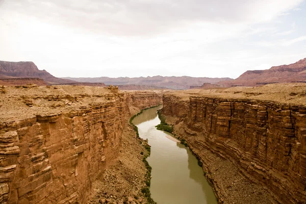 Mable canyon, colorado, sett från gamla navajo bridge — Stockfoto