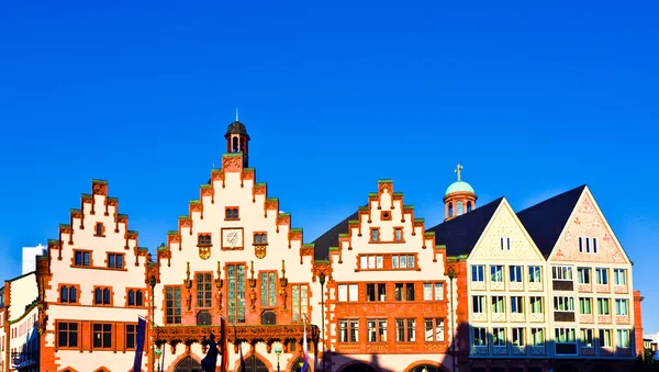 Frankfurt ünlü roemerberg — Stok fotoğraf