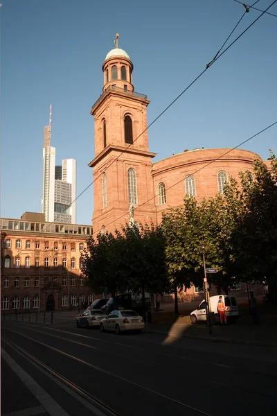 Paulskirche in Frankfurt, first parlament in germany — Stock Photo, Image