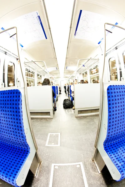 Tren kompartımanı — Stok fotoğraf