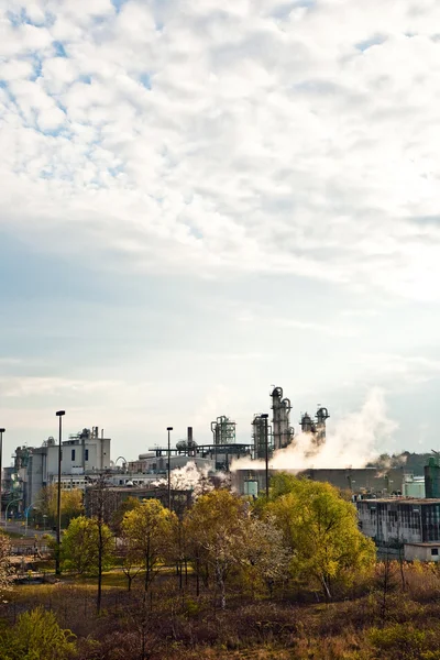 Fabrica chimică — Fotografie, imagine de stoc