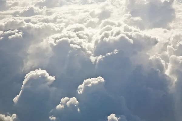 Céu com nuvens de cima — Fotografia de Stock